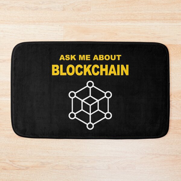 Item preview, Ask Me About Blockchain, Blockchain Developer, Cryptocurrency, Software Engineer, Computer Science, Fullstack Developer, Programming Humor, Dark designed and sold by Max-Wear.