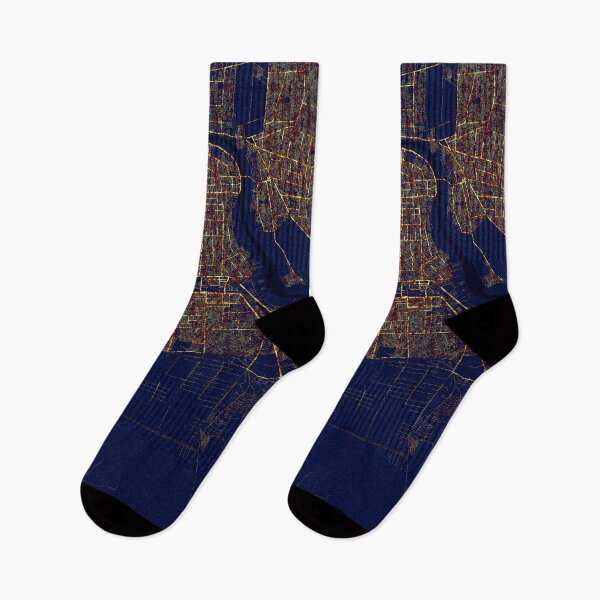 Item preview, Khartoum, Sudan Map  - City At Night designed and sold by deMAP.