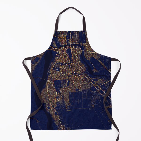 Item preview, Khartoum, Sudan Map  - City At Night designed and sold by deMAP.