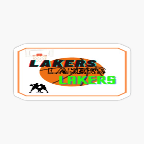 Los Angeles Lakers Alternate Logo Sticker by HugoYuli