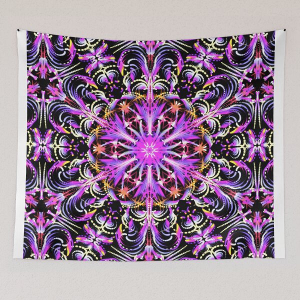 Item preview, Neon Star Mandala Pink designed and sold by Ariel Guevara.