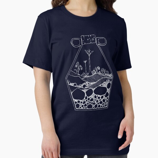 Geometric Terrarium (white) Essential T-Shirt