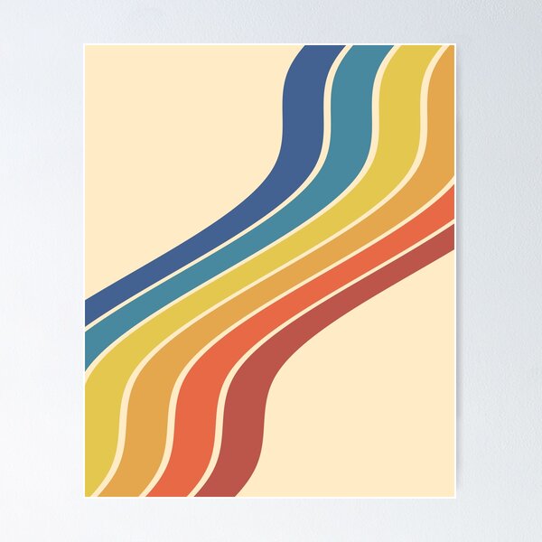 Item preview, 70s Vintage Retro Stripes designed and sold by ind3finite.