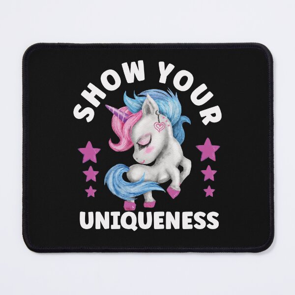 Item preview, Show Your Uniqueness Cute Unicorn Lover designed and sold by SharpThreadZ.