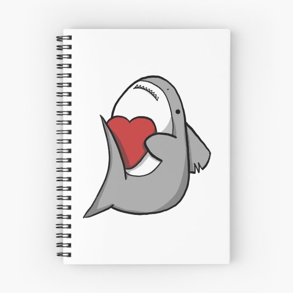 Item preview, Shark Heart (colored, red) designed and sold by KayHye.
