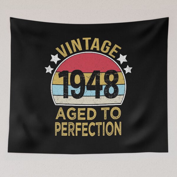 Item preview,  Born 1948 Birthday Old Gift Vintage 1948 Funny for Birthday designed and sold by nmichom.