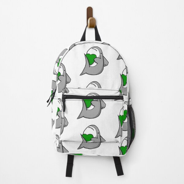 Item preview, Shark Heart (colored, green) designed and sold by KayHye.