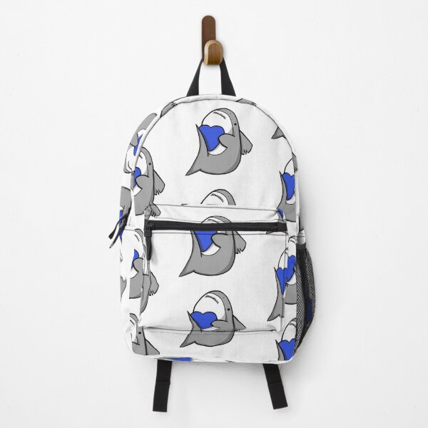 Item preview, Shark Heart (colored, blue) designed and sold by KayHye.