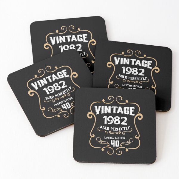 Item preview, 40th Birthday Vintage 1982 Aged Perfectly Gift designed and sold by RicardoTito.