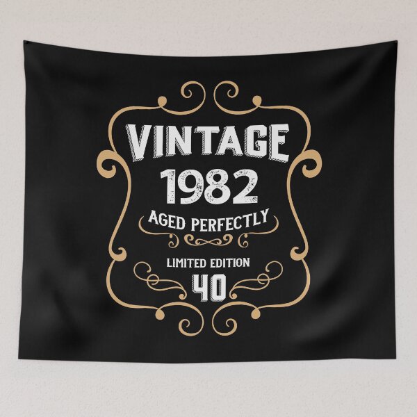 Item preview, 40th Birthday Vintage 1982 Aged Perfectly Gift designed and sold by RicardoTito.