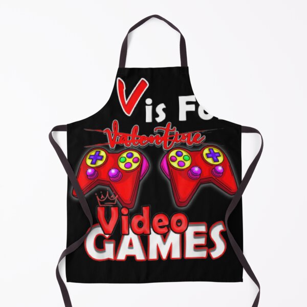 Item preview, V Is For Video Games Funny Valentines Day Gamer Boy Men Gift designed and sold by selimane.