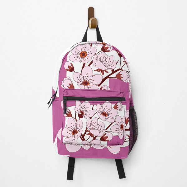 Item preview, Colorful capital letter B patterned with sakura twig designed and sold by AlinNova.