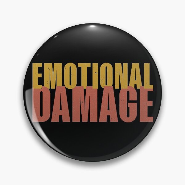 Item preview, Emotional damage designed and sold by stickmeok.