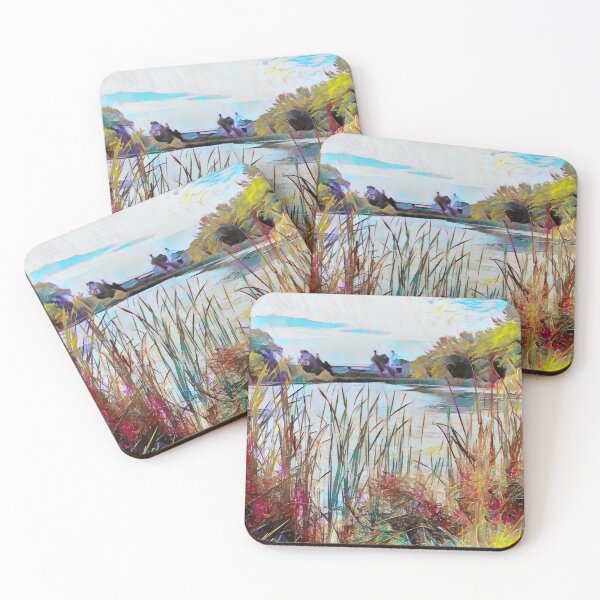 Item preview, Waterside at Summer's Edge Art designed and sold by KnutsonKr8tions.