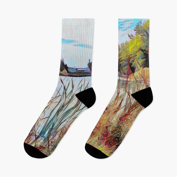 Item preview, Waterside at Summer's Edge Art designed and sold by KnutsonKr8tions.
