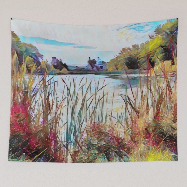 Item preview, Waterside at Summer's Edge Art designed and sold by KnutsonKr8tions.