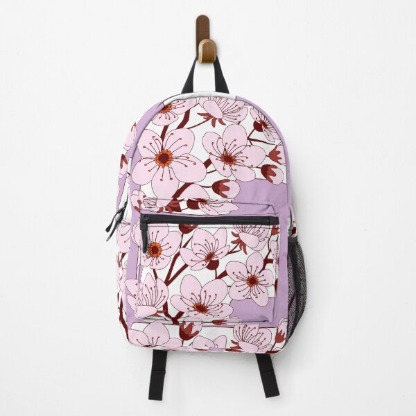 Item preview, Colorful capital letter F patterned with sakura twig designed and sold by AlinNova.