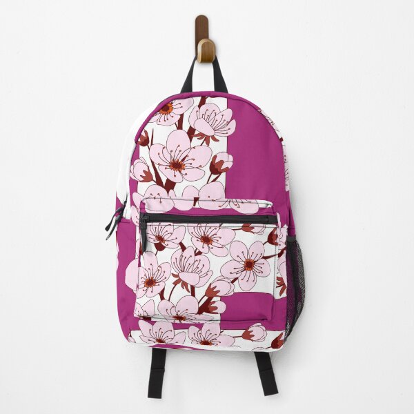Item preview, Colorful capital letter D patterned with sakura twig designed and sold by AlinNova.