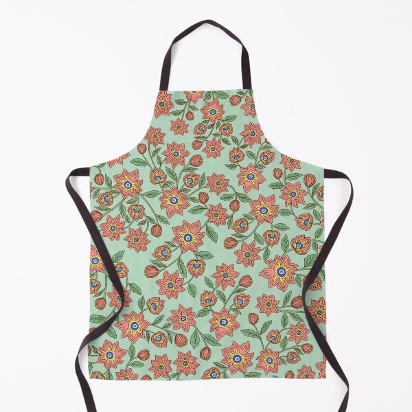 Item preview, Evil Eye Floral in Green designed and sold by MissJades.