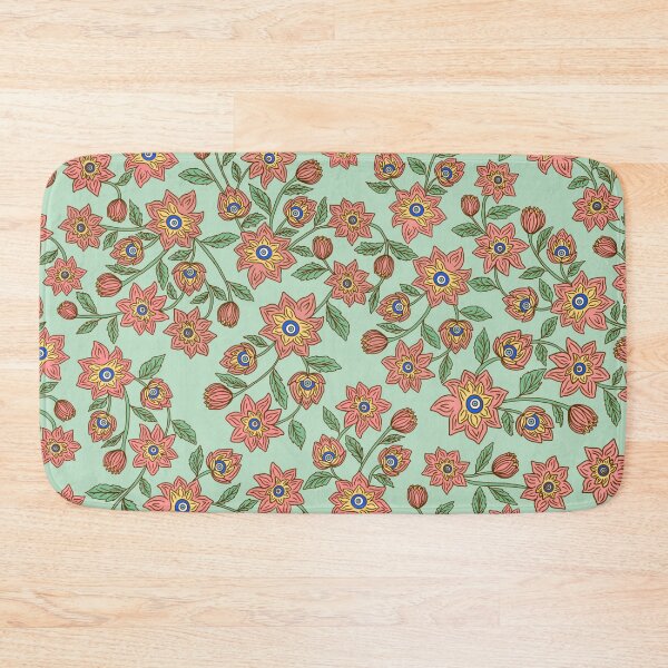 Item preview, Evil Eye Floral in Green designed and sold by MissJades.