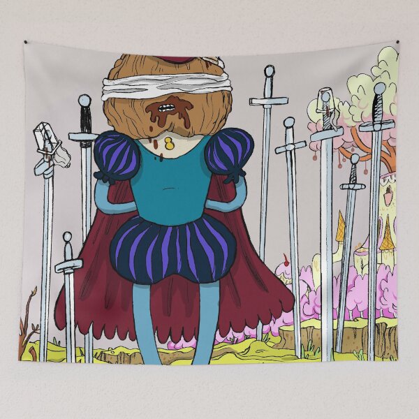 Item preview, Duke of Nuts as 8 of Swords designed and sold by sadnettles.