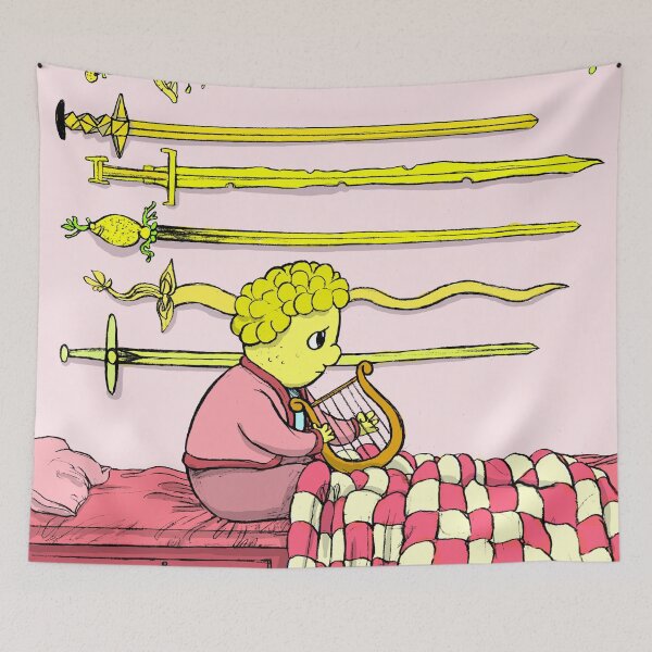 Item preview, Lemonhope as 8 of Swords designed and sold by sadnettles.