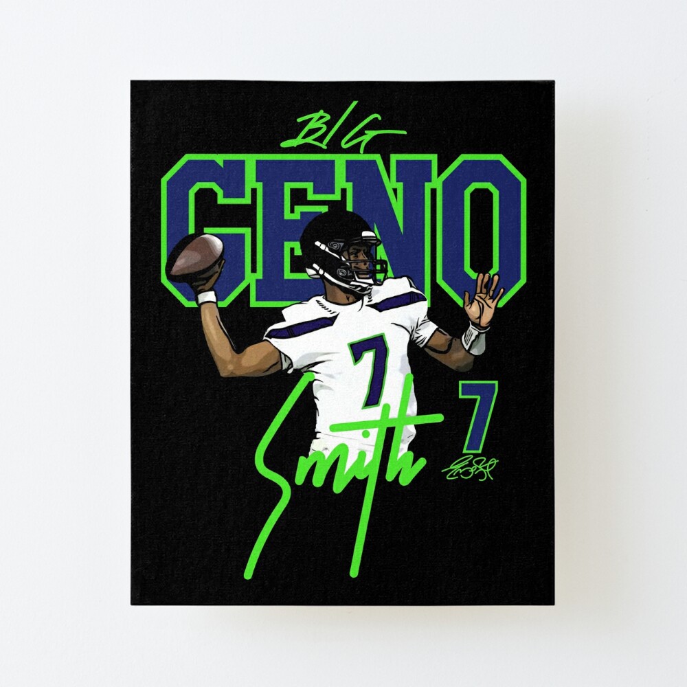 Seattle Seahawks Lithograph print of Geno Smith 2022 11 x 14