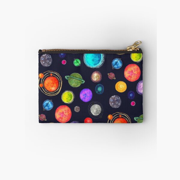 Item preview, Watercolour Planets Print designed and sold by Rachael Brearton.