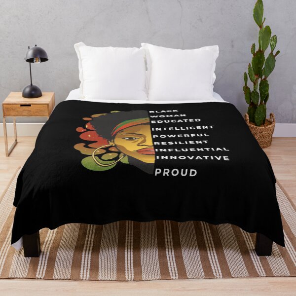 Item preview, I Am Black for Women Black History Month Afro Quotes Proud designed and sold by MadrigueraSM-.