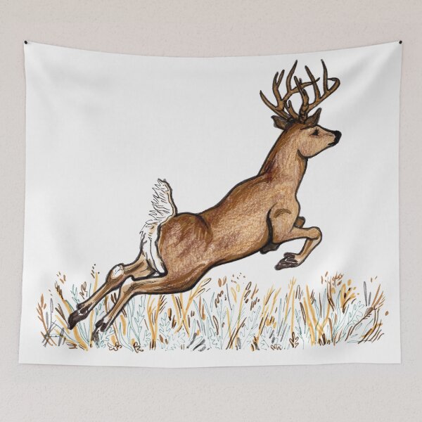 Item preview, Leaping Stag designed and sold by sadnettles.