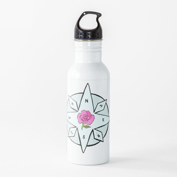 Compass for Rosemary and Maggie Rose Water Bottle