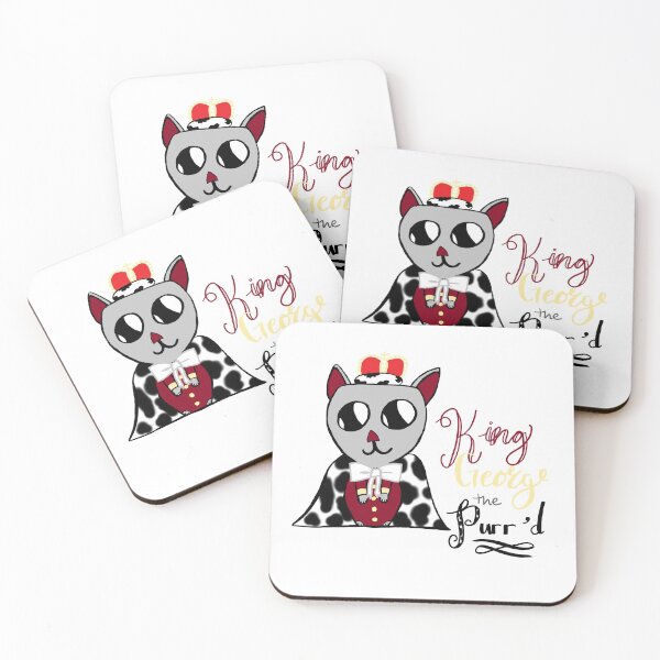 Item preview, King George the Purr'd designed and sold by AddyCats.