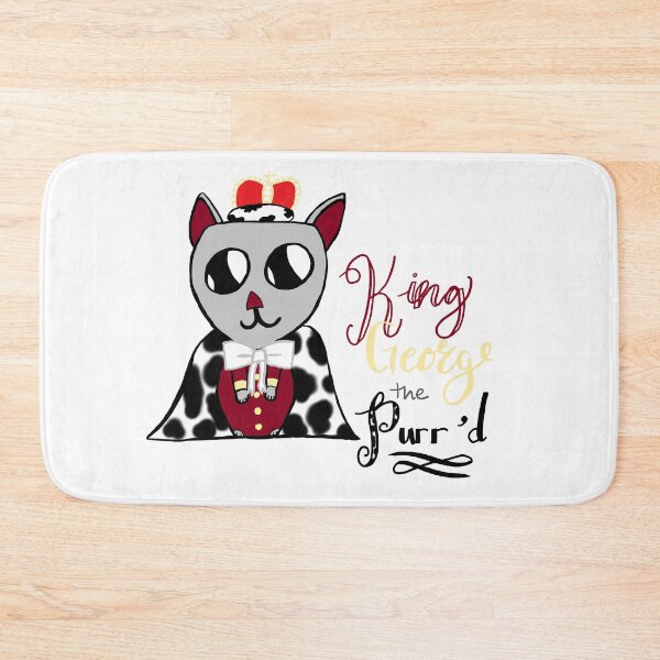 Item preview, King George the Purr'd designed and sold by AddyCats.