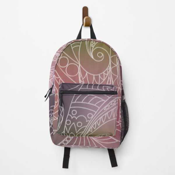 Item preview, transparent floral tangled composition on the gradient designed and sold by AlinNova.