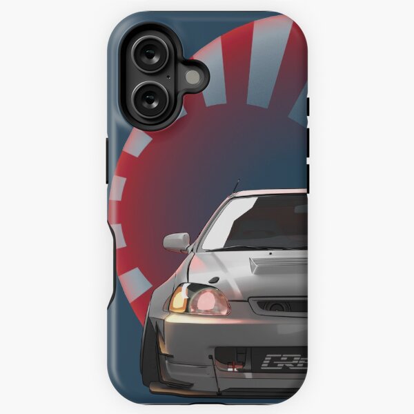 Item preview, Honda civic japanese flag designed and sold by CRWorks Shop.