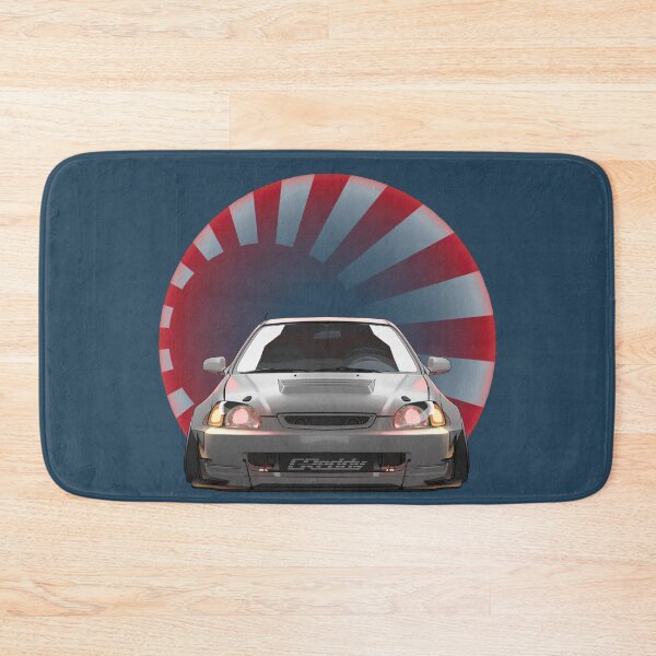 Item preview, Honda civic japanese flag designed and sold by CRWorks Shop.