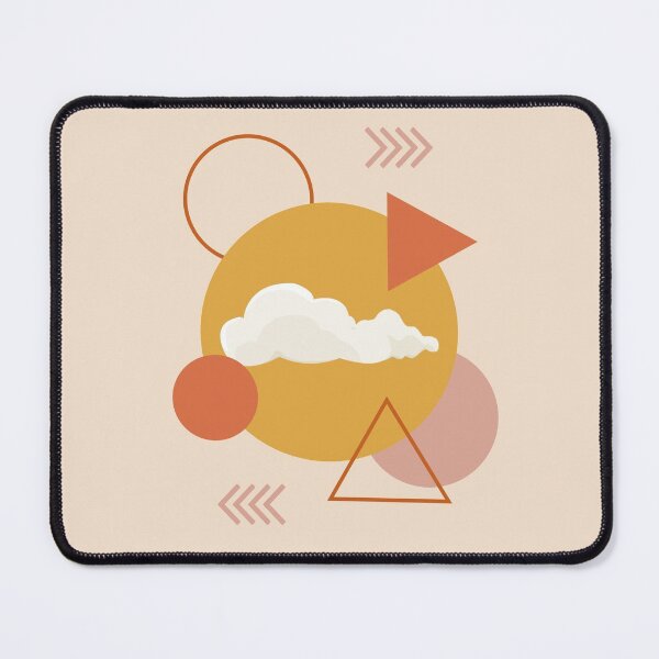 Item preview, Cloud with Retro Colors and Shapes designed and sold by cerenalkan.