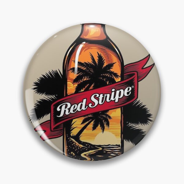 Item preview, Red Stripe Lager Palm Trees designed and sold by Finley055.