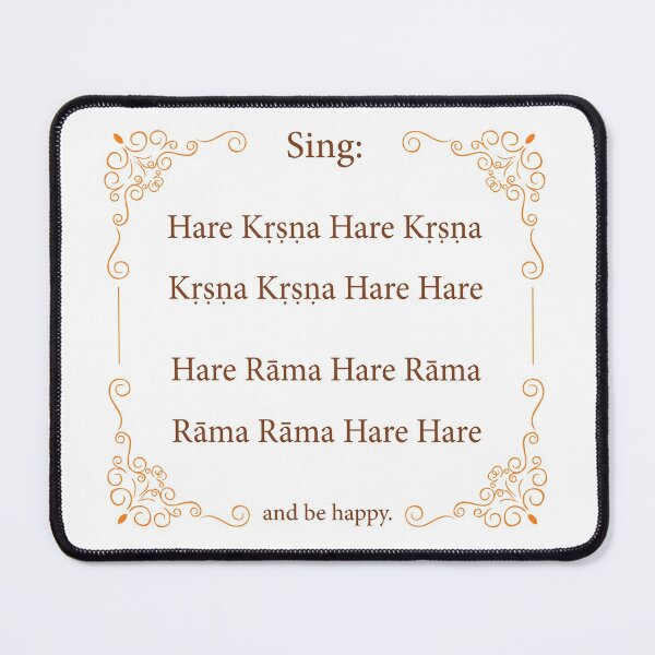 Item preview, Hare Krishna Movement Mantra designed and sold by Ilustra Ideia.