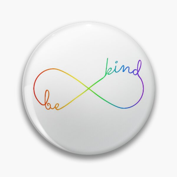 Item preview, Be Kind Autism Acceptance Infinity Sign | Neurodiversity Stickers designed and sold by YikesForever.