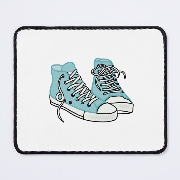 Item preview, blue sneakers designed and sold by messingwdesigns.
