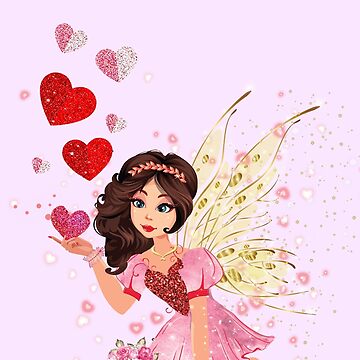Artwork thumbnail, Gigi and the Magical Fairy Hearts™ by TeelieTurner