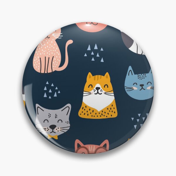 Item preview, Cat pattern designed and sold by theluckstore.
