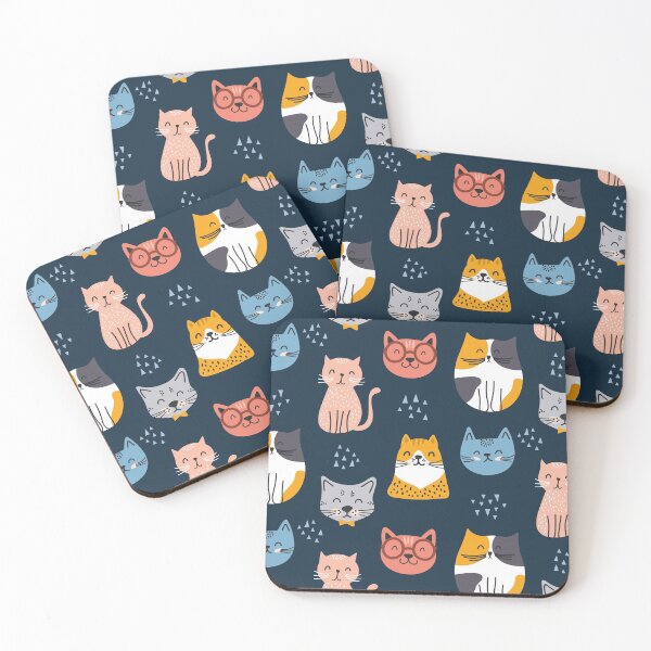 Item preview, Cat pattern designed and sold by theluckstore.