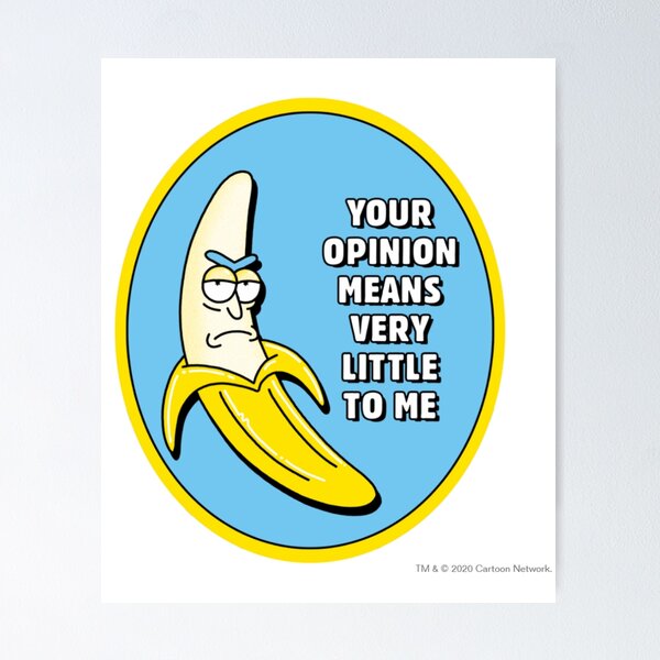 Item preview, RICK AND MORT  Banana Rick Badge  designed and sold by GoneFre.
