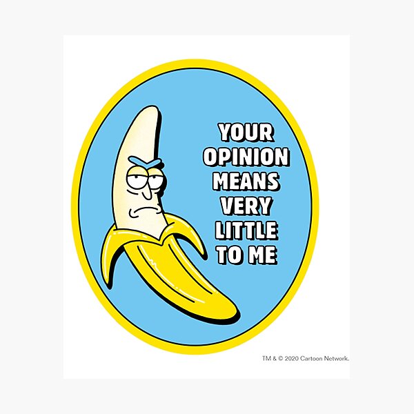 Item preview, RICK AND MORT  Banana Rick Badge  designed and sold by GoneFre.