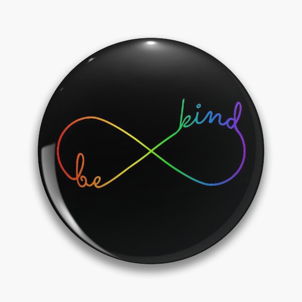 Item preview, Be Kind Autism Acceptance Infinity Sign | Neurodiversity Stickers designed and sold by YikesForever.