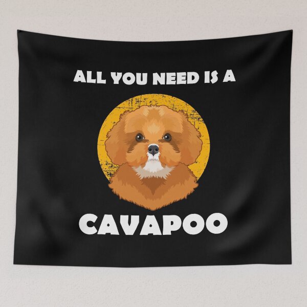 Item preview, Dog Parent Pet Lover All You Need Is A Cavapoo print designed and sold by jakehughes2015.