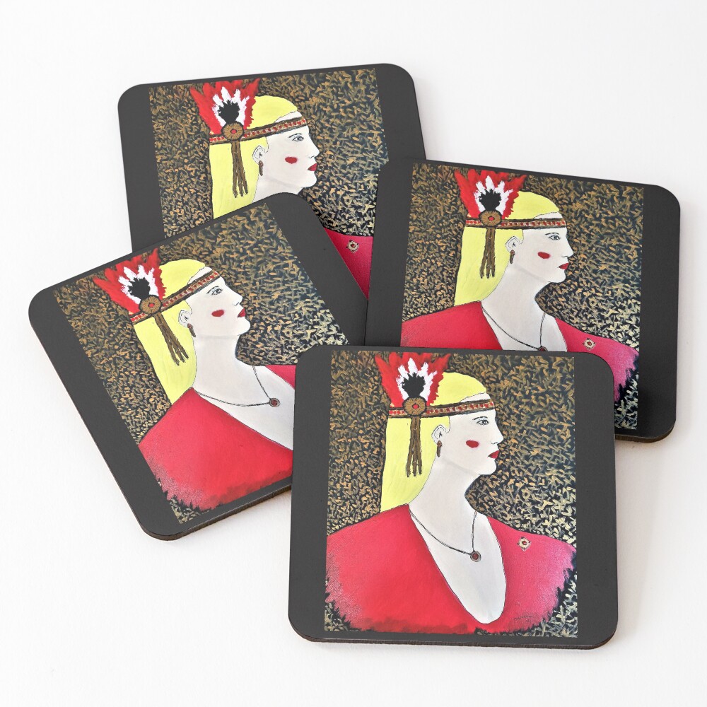 Item preview, Coasters (Set of 4) designed and sold by Createaline.