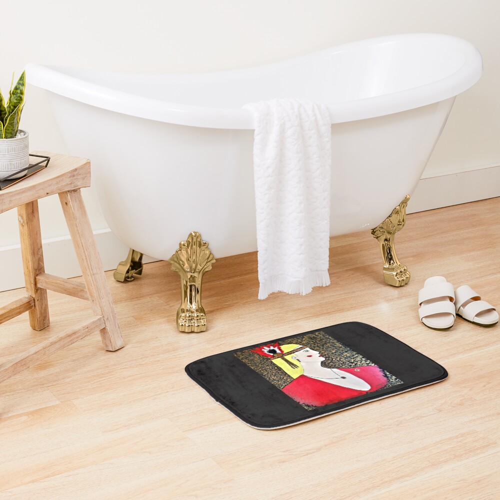 Item preview, Bath Mat designed and sold by Createaline.